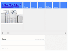 Tablet Screenshot of copytechservices.com